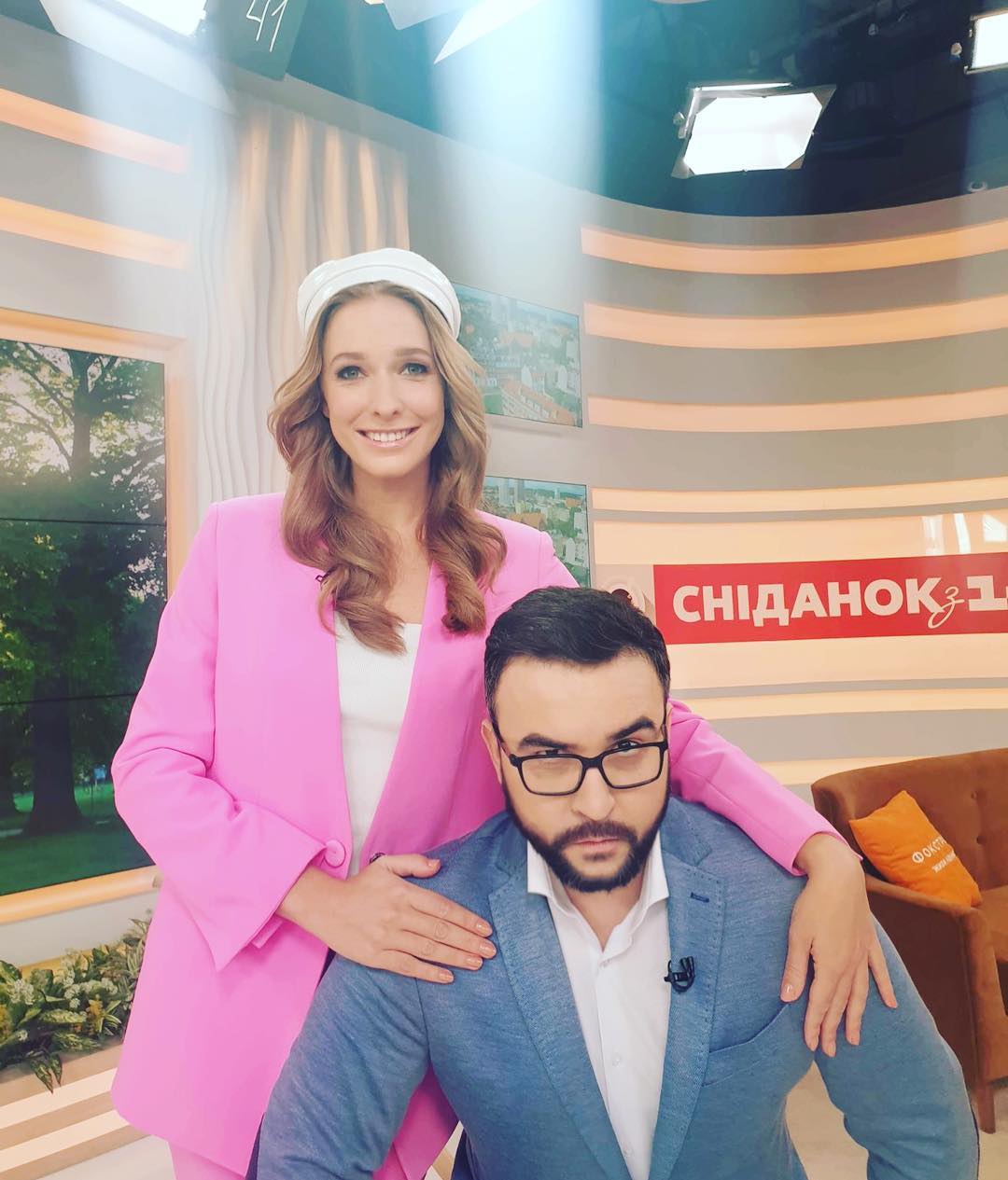 Катя Осадчая и Руслан Сеничкин