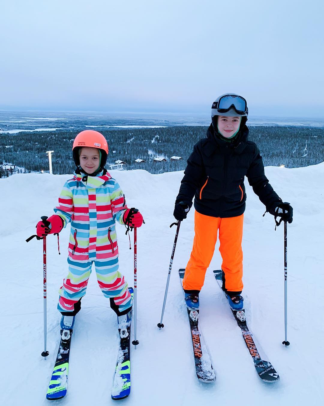 "В гостях у казки": Сергій Бабкін відвіз сім'ю в Лапландію