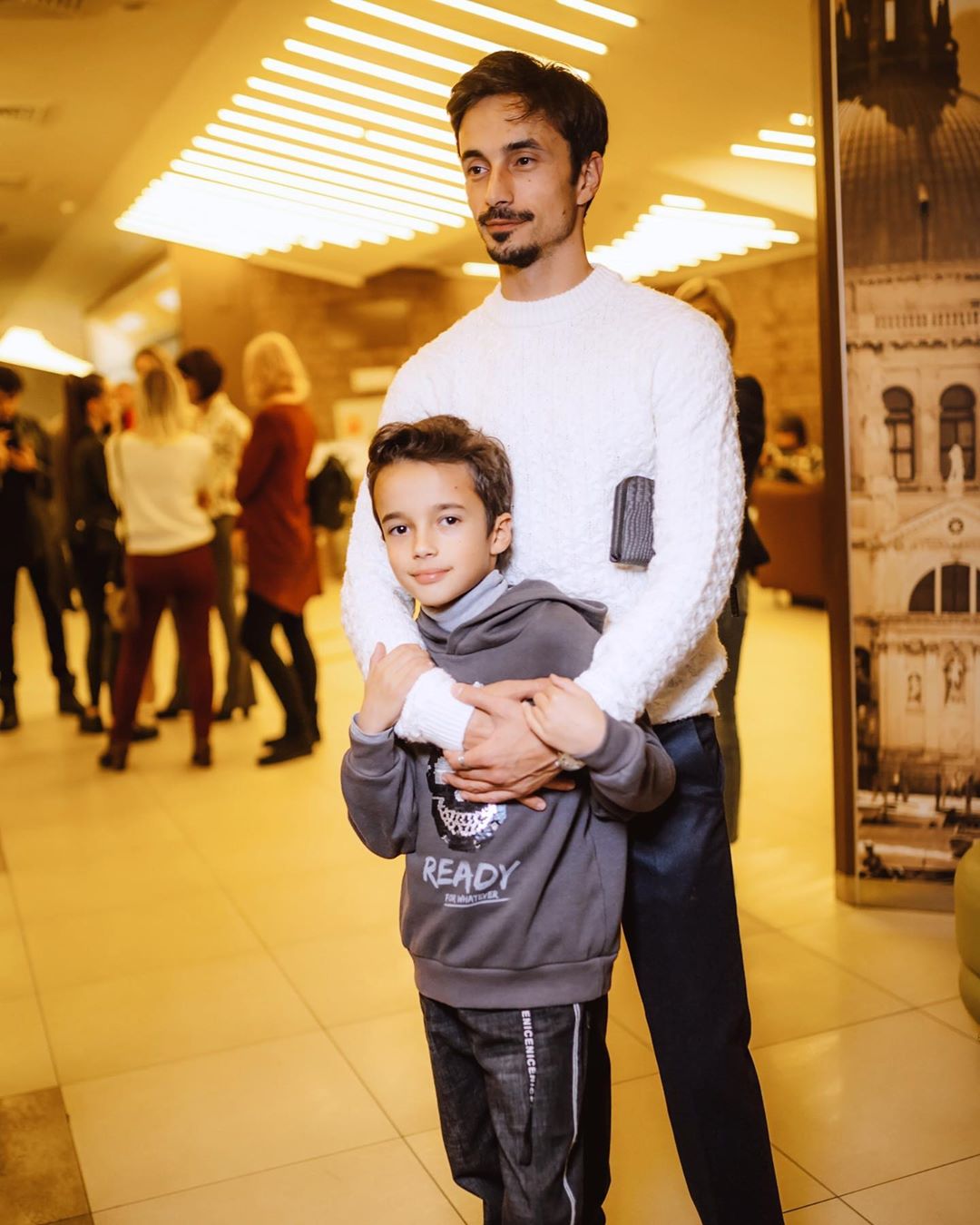 Живи з посмішкою: Кухар і Стоянов трепетно привітали сина з днем народження