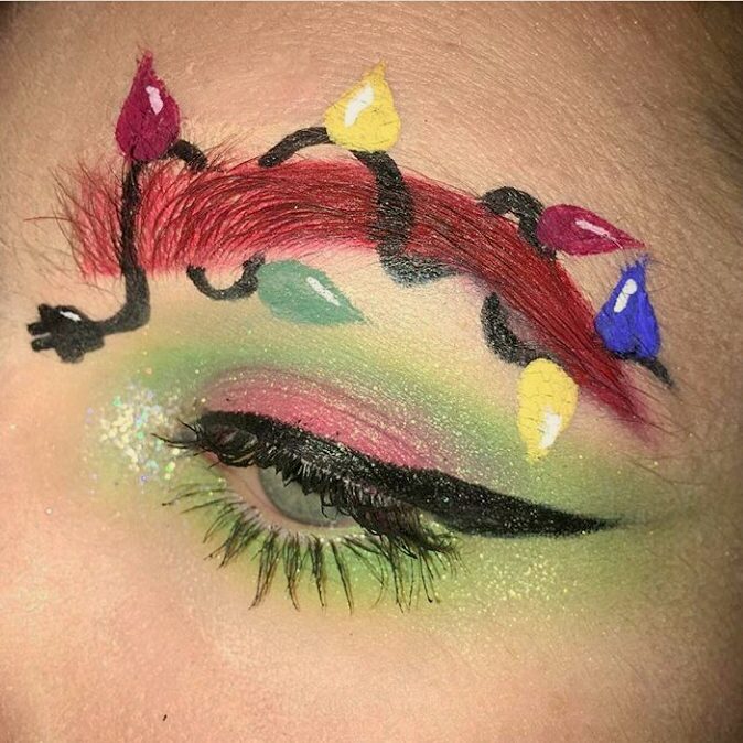 Рождественские брови: яркий бьюти-тренд покорил Instagram