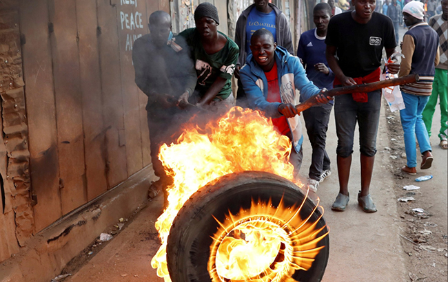 Протесты после выборов в Кении: число погибших возросло до 11 человек