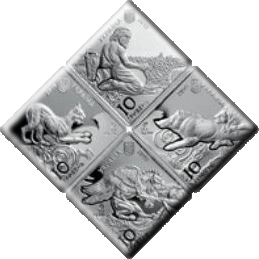 В Украине выпустят коллекцию монет в виде ромба