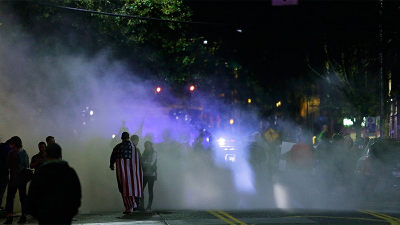 Протесты в США против победы Трампа: подробности