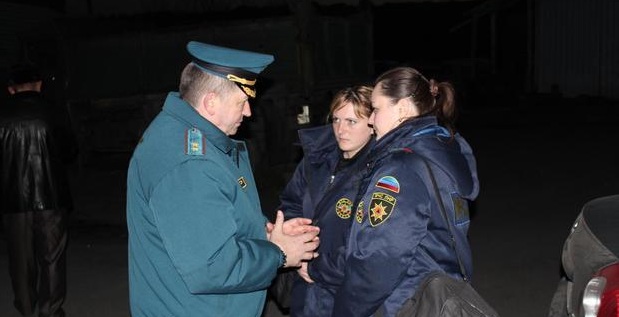 спасатели на шахте