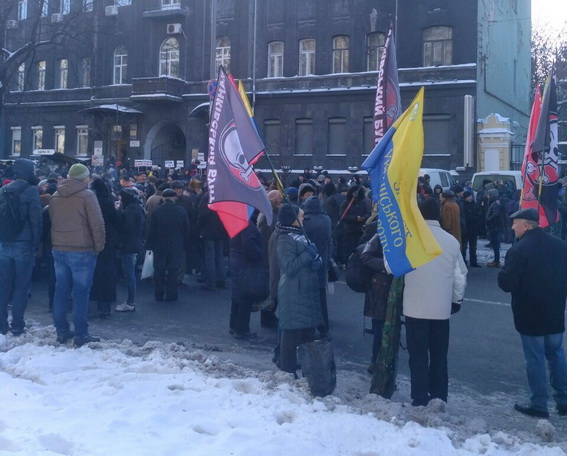 Акції протесту в Києві: у поліції назвали кількість мітингувальників