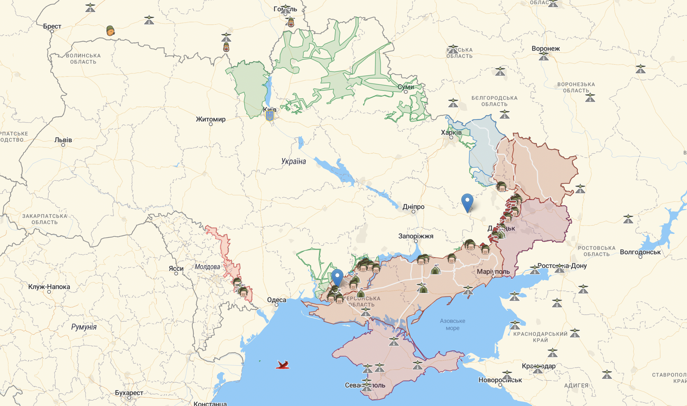 ВСУ все ближе к Лисичанску, бои у Лимана: обновлена карта войны