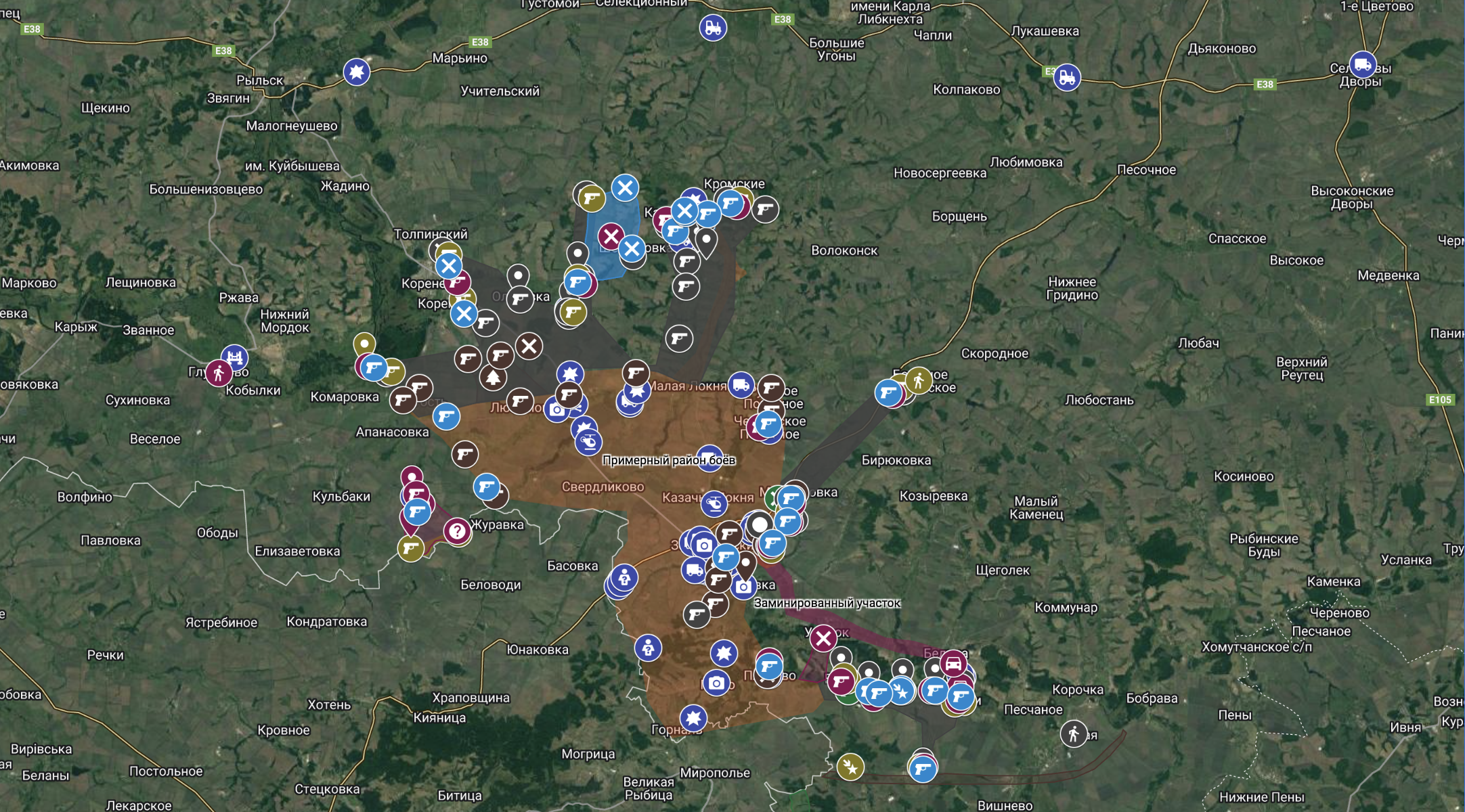 ЗСУ продовжують операцію у Курській області: карти бойових дій