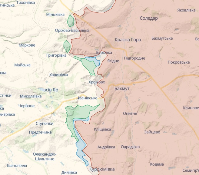ЗСУ звільнили понад 15 квадратних кілометрів на Бахмутському напрямку, - Маляр exikziddtiqdhzrz