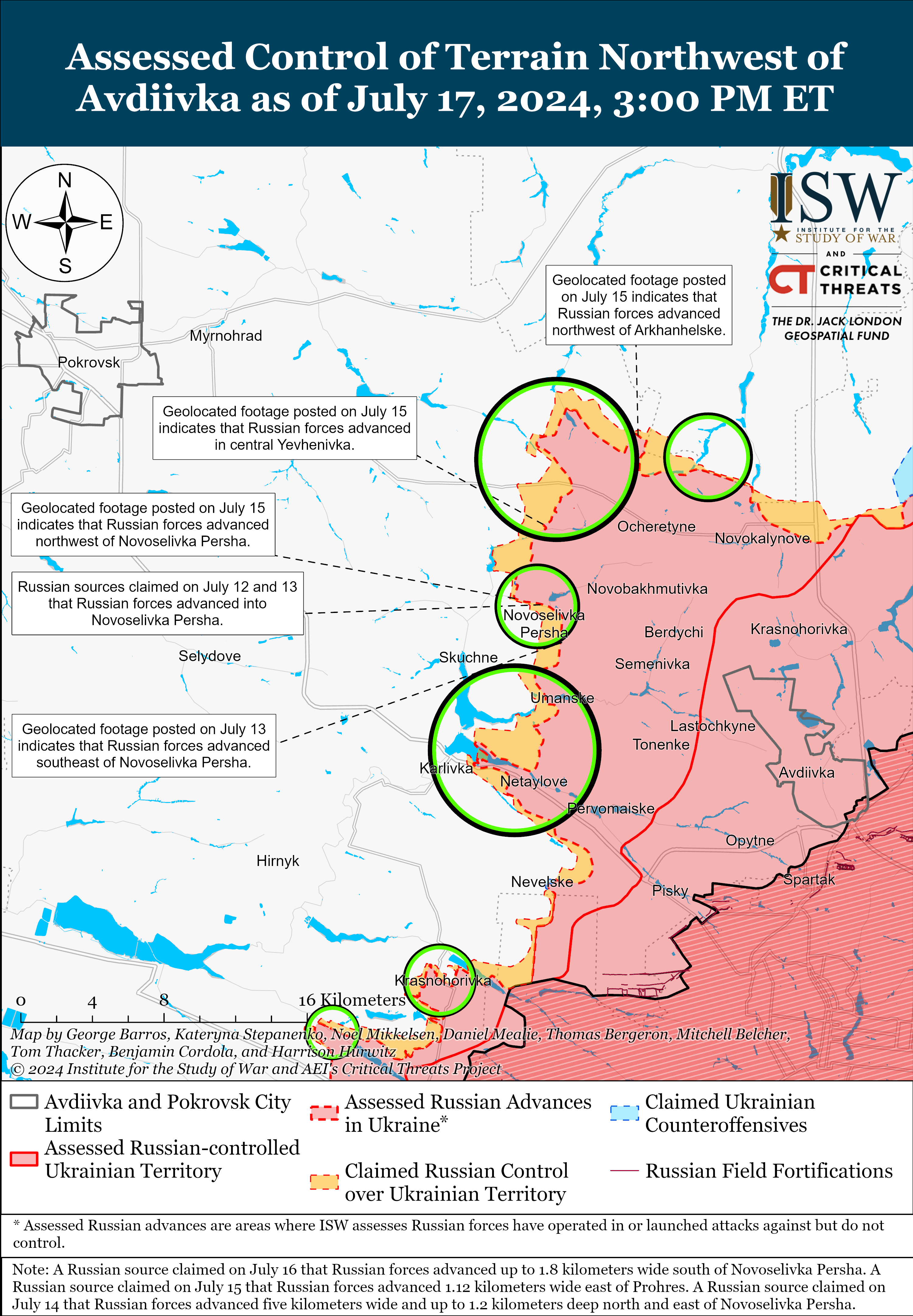 Ворог просунувся у Харківській області та на Донбасі: карти ISW