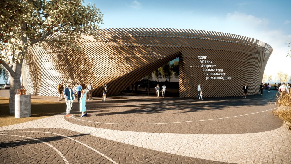 Під Києвом на місці радянських недобудов зведуть ТЦ з амфітеатром (фото)