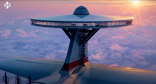 Гигантский атомный "летающий отель", который никогда не будет приземляться: как он выглядит