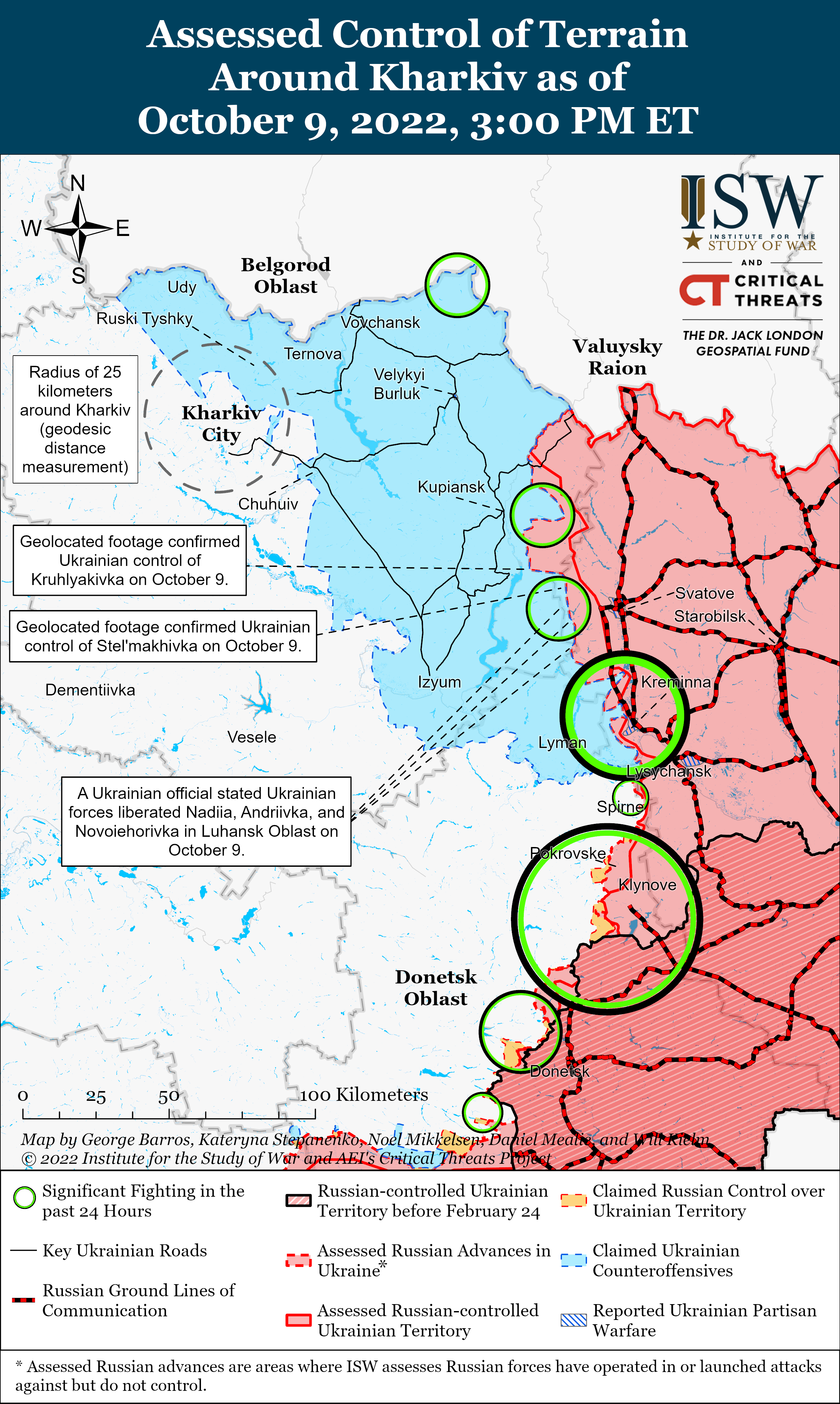 ЗСУ наступають у Луганській області, а росіяни штурмують біля Бахмута: карти боїв на ранок