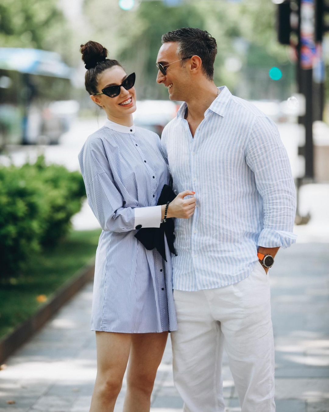 Дружина колишнього "Холостяка" Іраклі Макацарія зачарувала стильними фото на останніх термінах вагітності