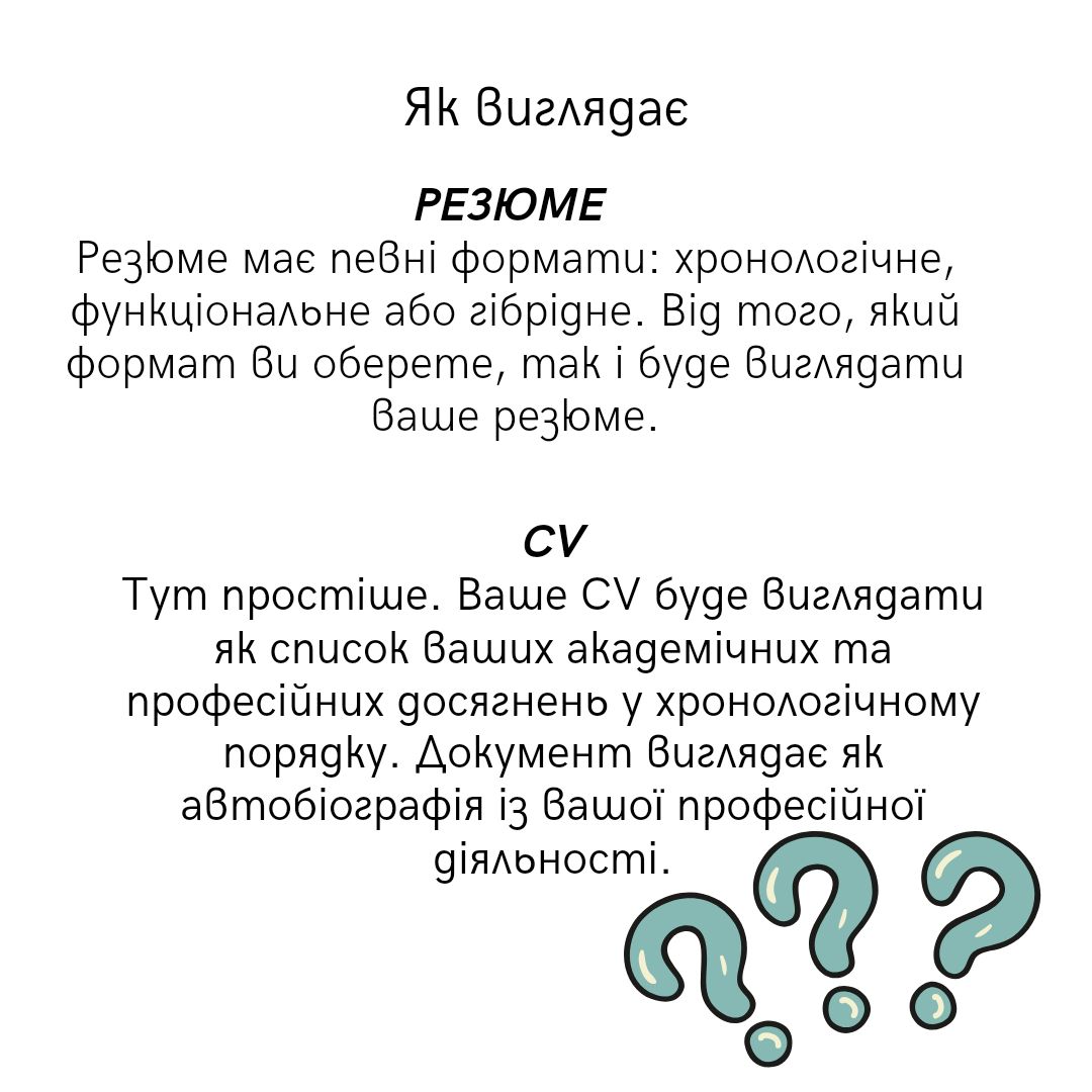 У чому різниця між резюме й CV та як їх правильно складати: пояснення кар'єрної консультантки