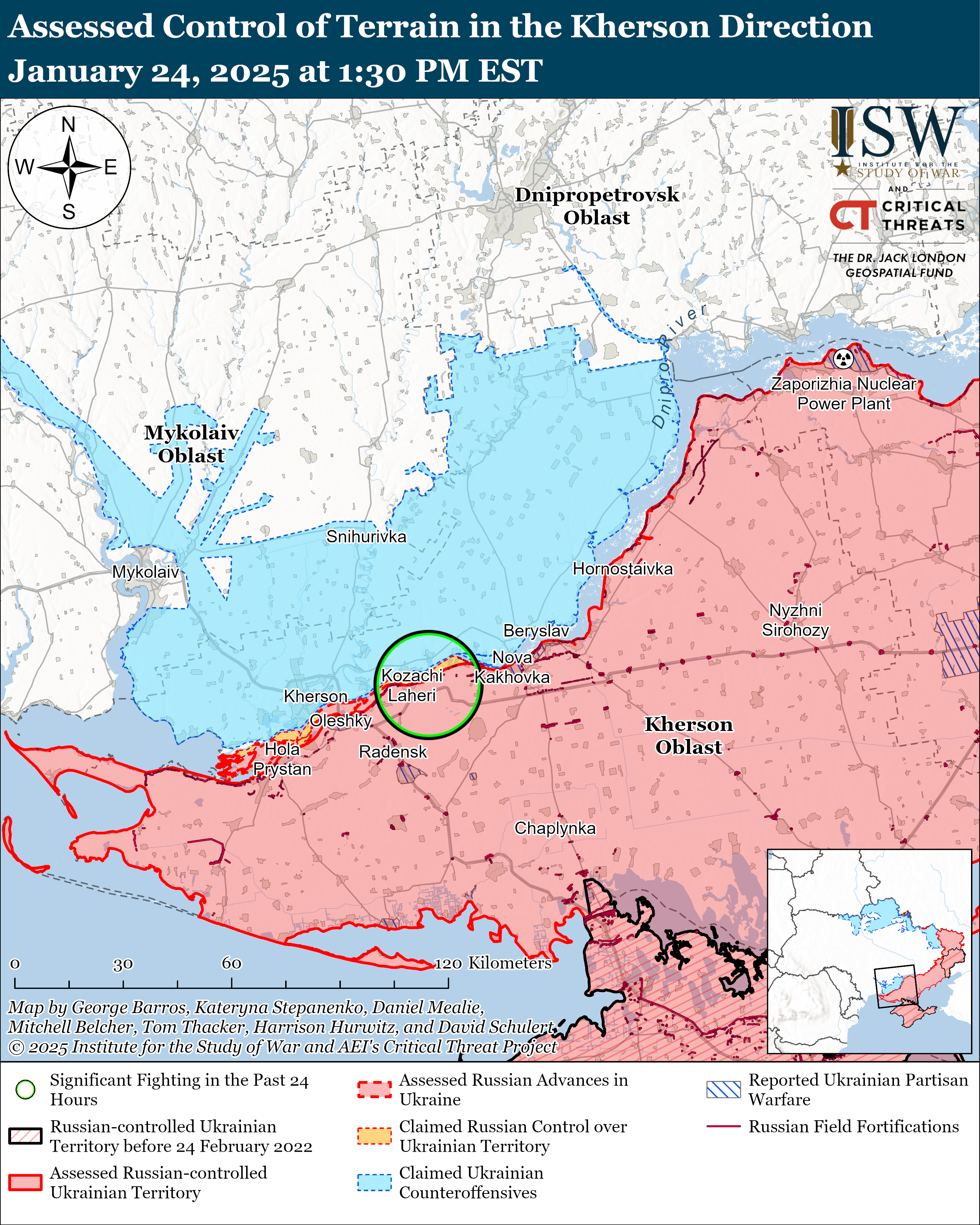 ВСУ имели успех под Торецком, враг продвинулся на 6 направлениях: карты ISW