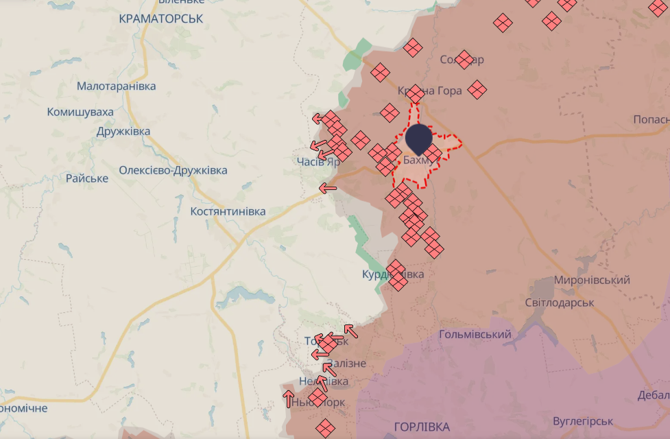 Оккупанты в шахтах Бахмута обустроили склады и полевые госпитали, - Силы обороны