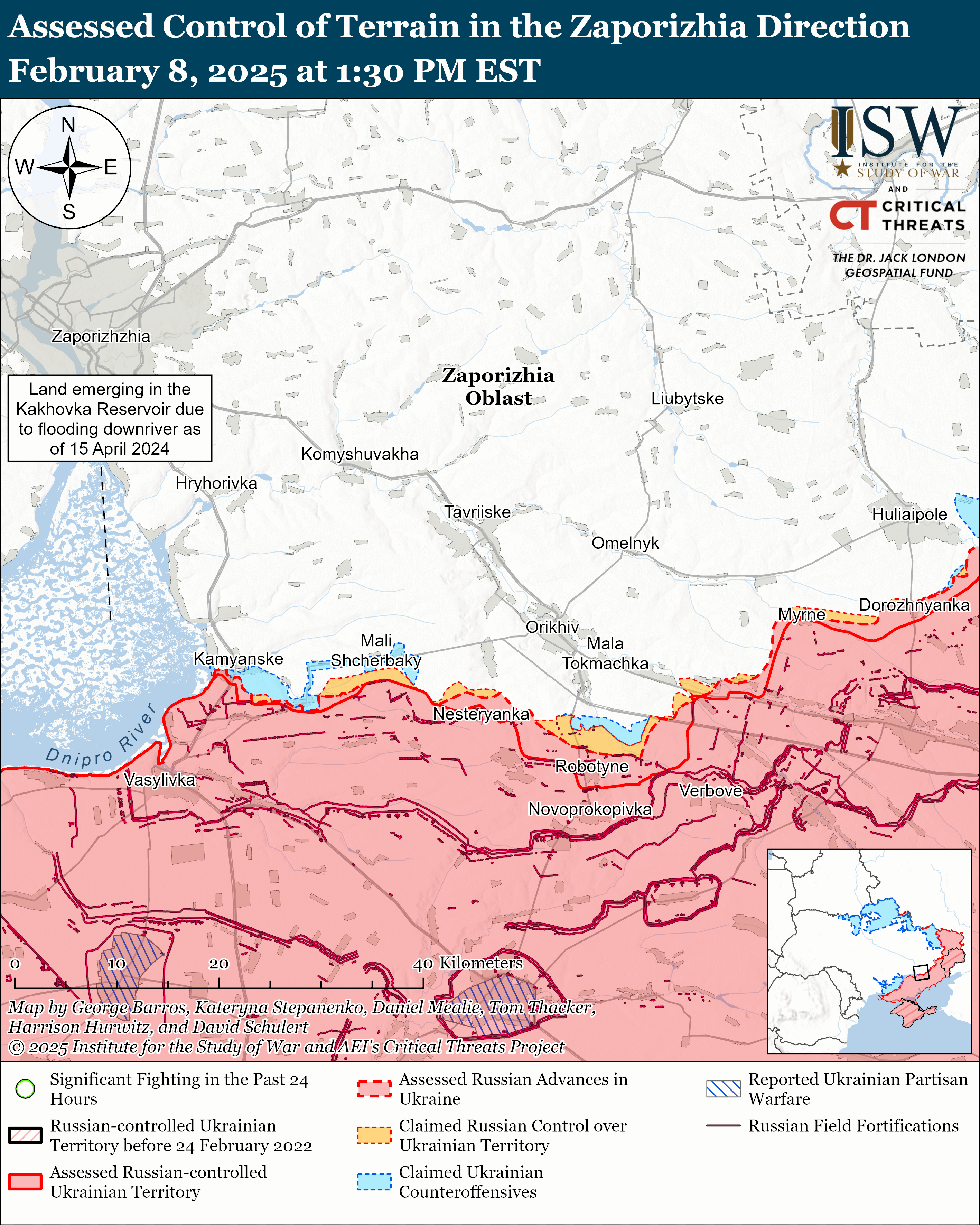 ВСУ продвинулись под Часовым Яром, враг давит возле Купянска, Лимана и Торецка: карты ISW