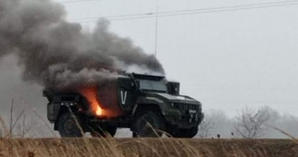 У Новій Каховці підірвали авто з окупантами: двоє росіян загинули