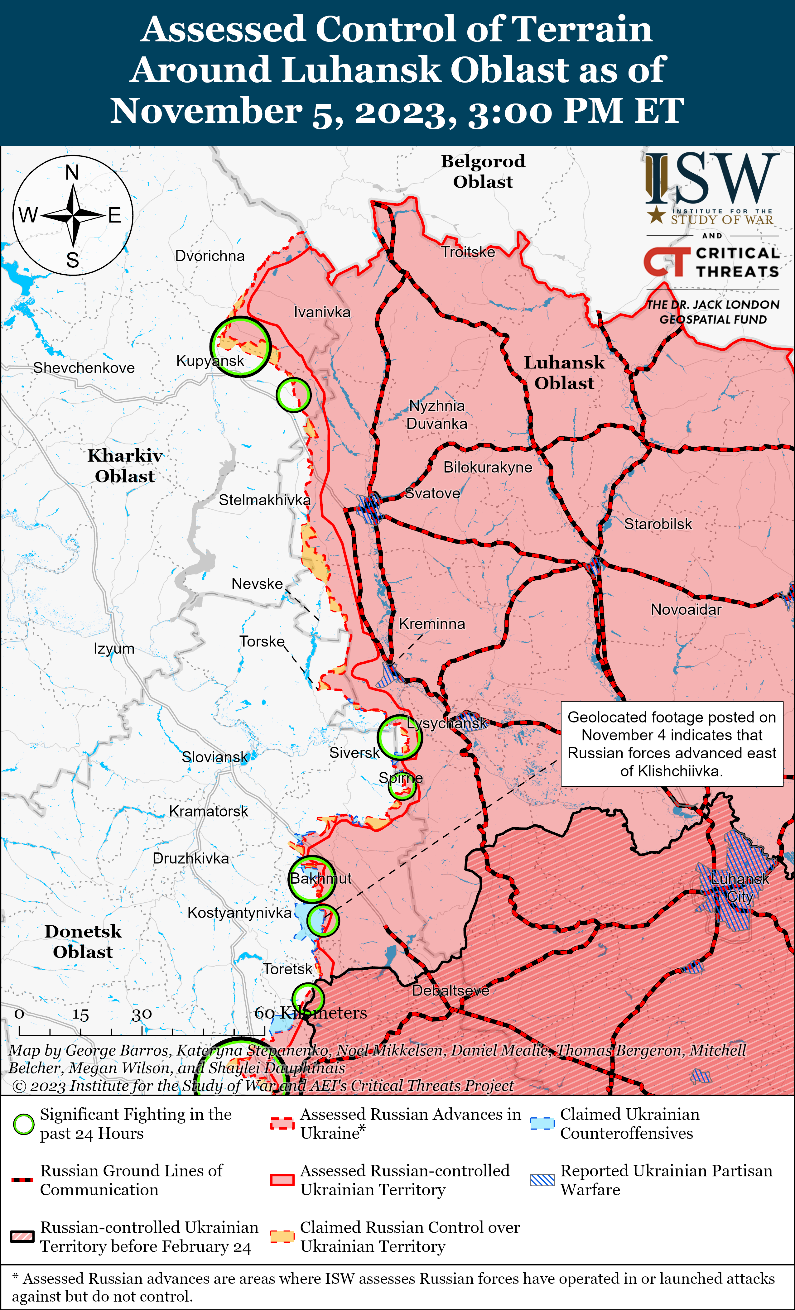 ЗСУ досягли обмежених успіхів на північний захід від Вербового: карти ISW