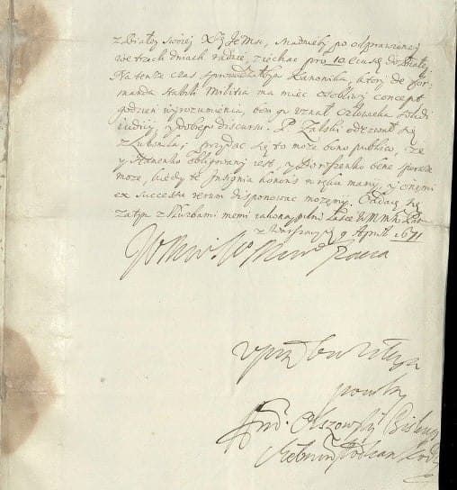 У Польщі виявили унікальний документ часів гетьмана Петра Дорошенка (фото)