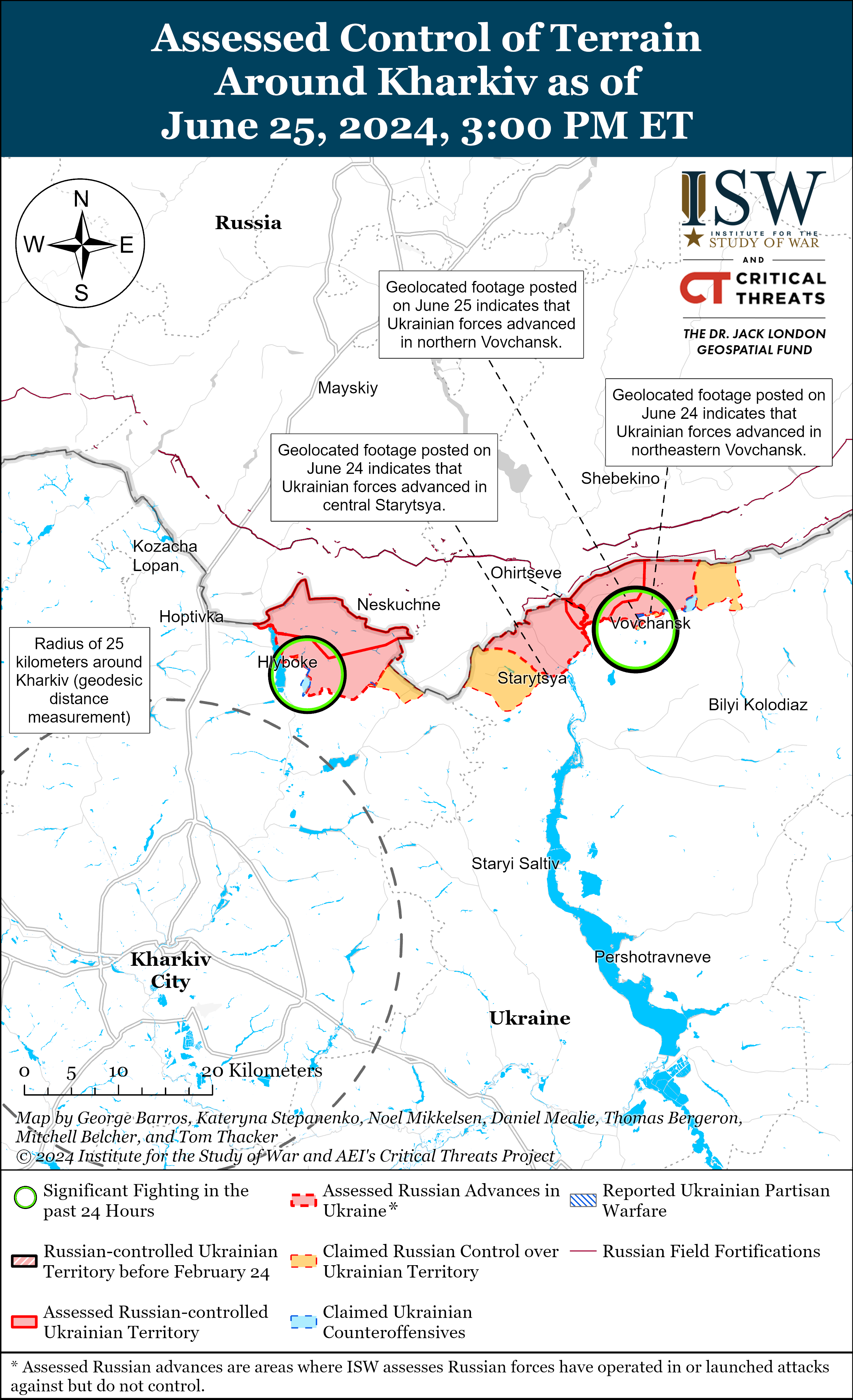 ВСУ восстановили позиции в Волчанске, а РФ может бросить в Украину новую армию: карты ISW