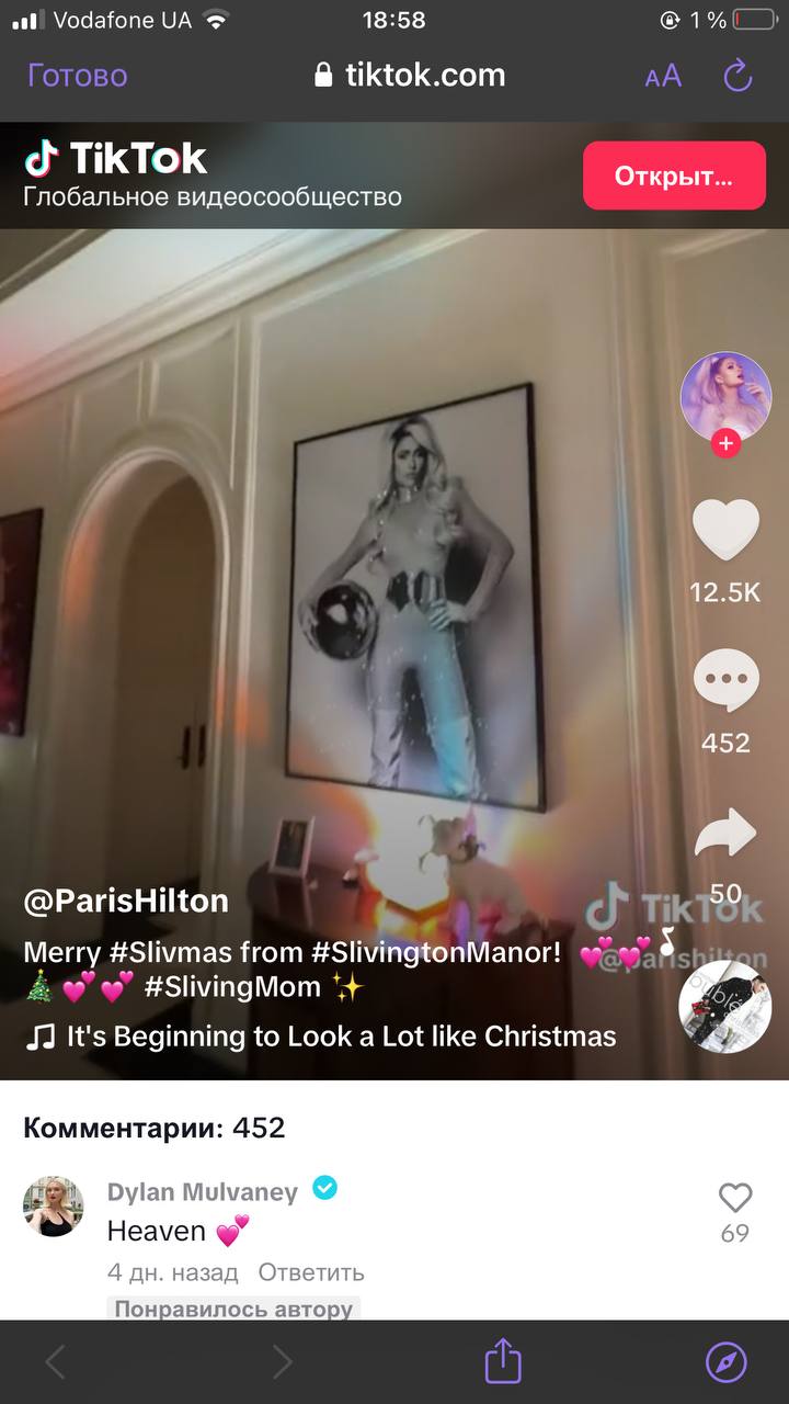 Періс Хілтон показала, як прикрасила свій будинок до Різдва: "рожеве" відео