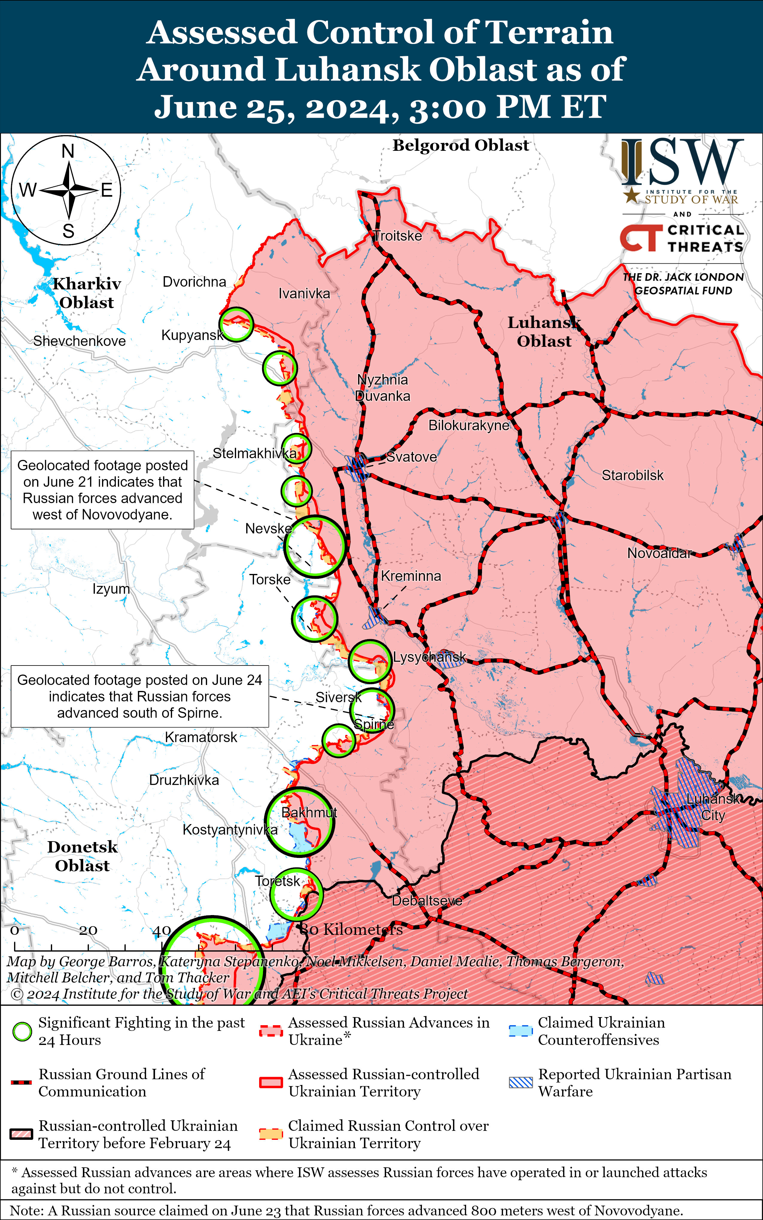 ЗСУ відновили позиції у Вовчанську, а РФ може кинути в Україну нову армію: карти ISW