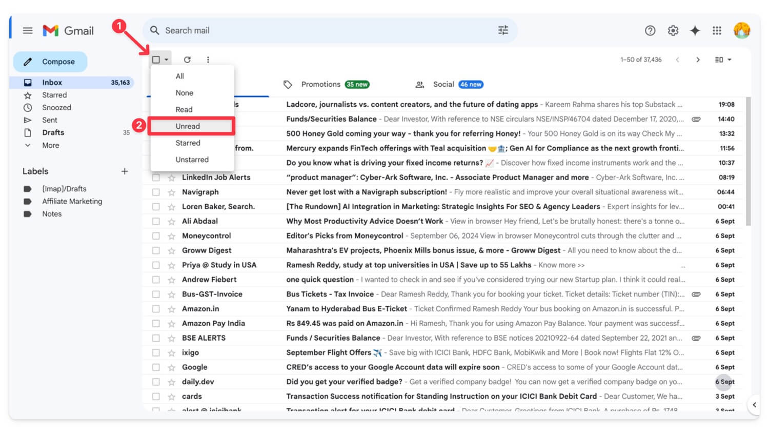 Почта ломится от писем? 7 понятных и эффективных способов освободить место в Gmail