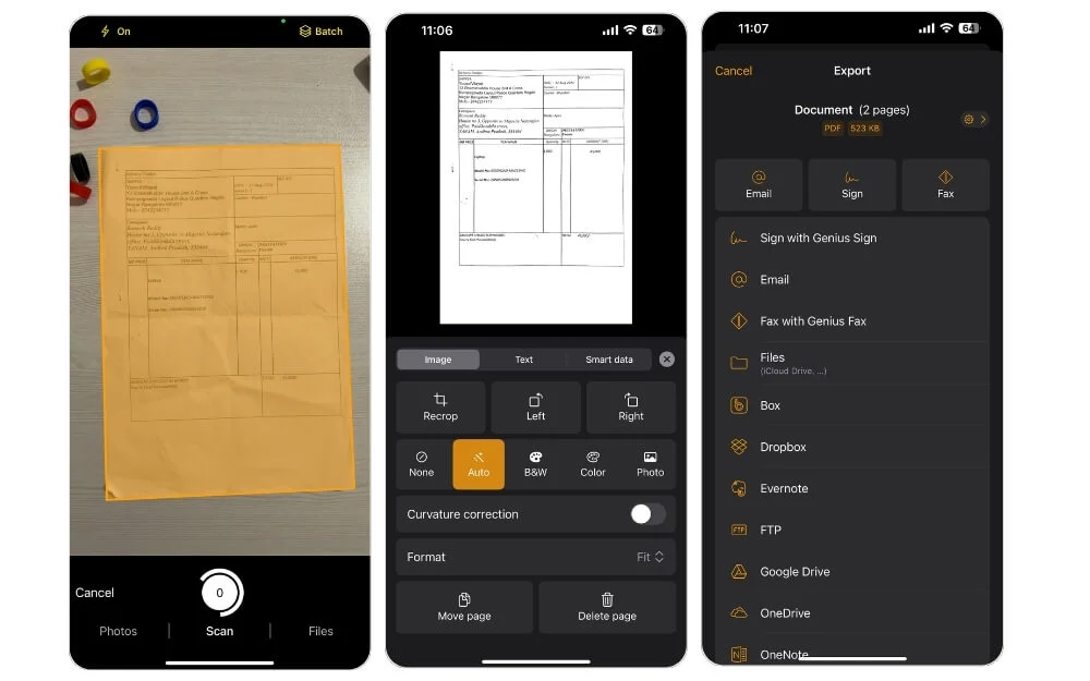 8 приложений для удобного сканирования документов на iPhone в 2024 году