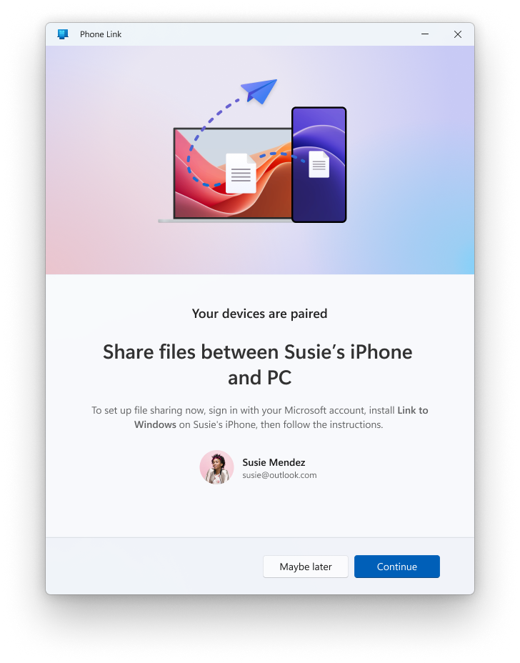 Microsoft полегшує обмін файлами між iPhone та Windows: деталі