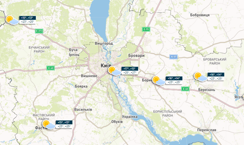 Жара до +32, но местами дожди: какой будет погода в Украине сегодня