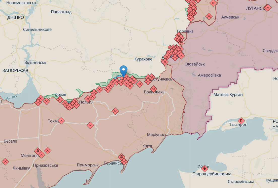 ВСУ продвинулись возле Старомайорского и атакуют под Бахмутом