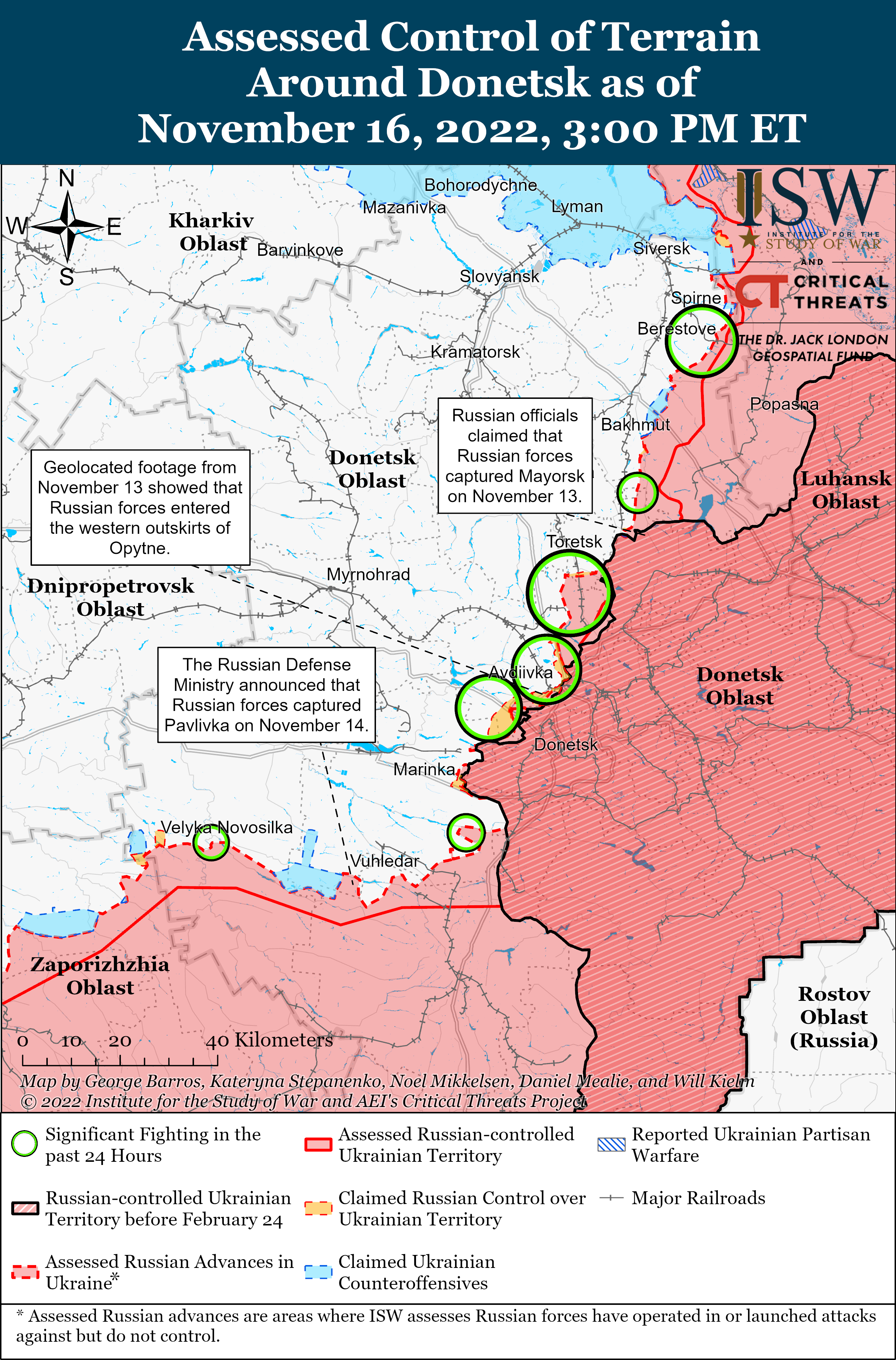 Продвижение ВСУ на Востоке и положенные силы оккупантов под Майорском: новые карты боев