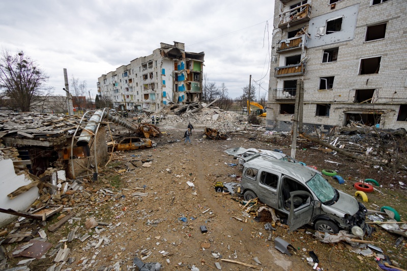 Знищена окупантами. Як виглядає Бородянка і що пережили її жителі