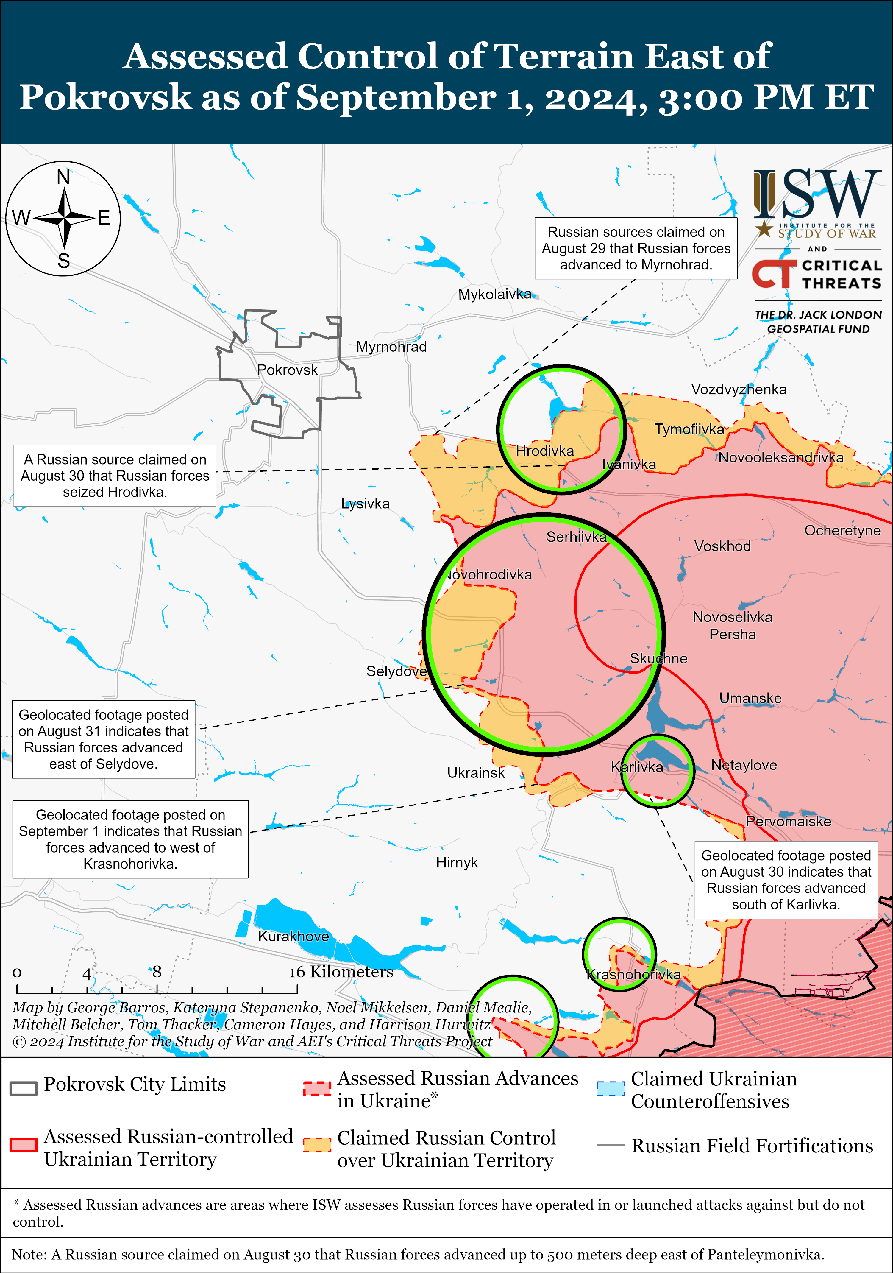 Окупанти просунулися у Харківській та Донецькій областях: карти ISW