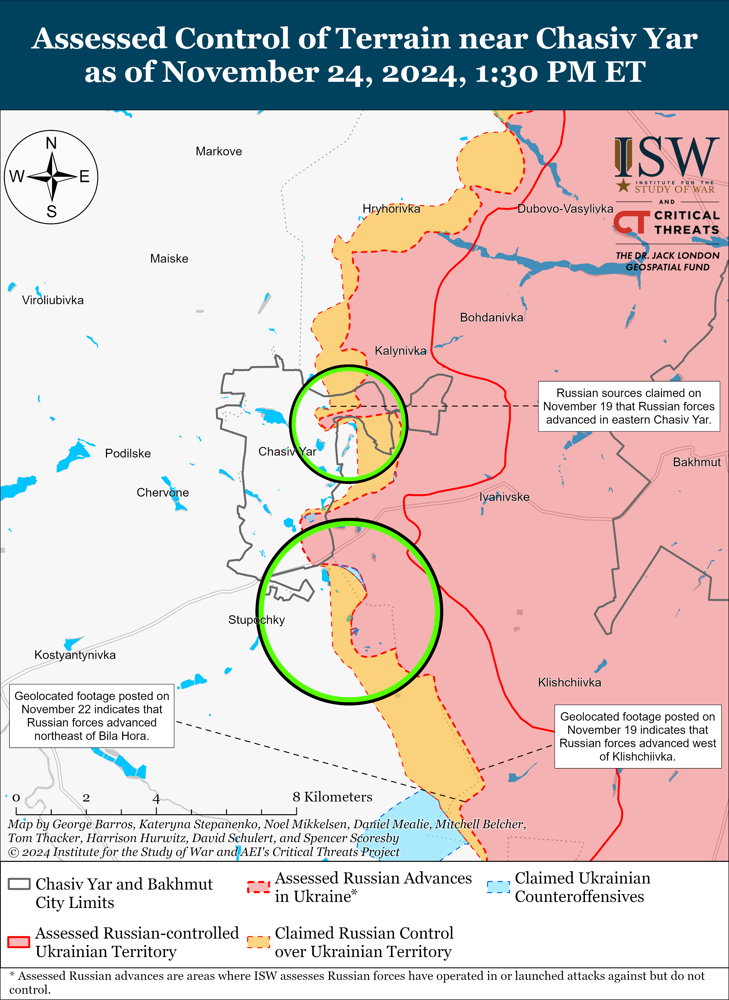 ВСУ продвинулись в Курской области, враг давит на ряде направлений: карты ISW