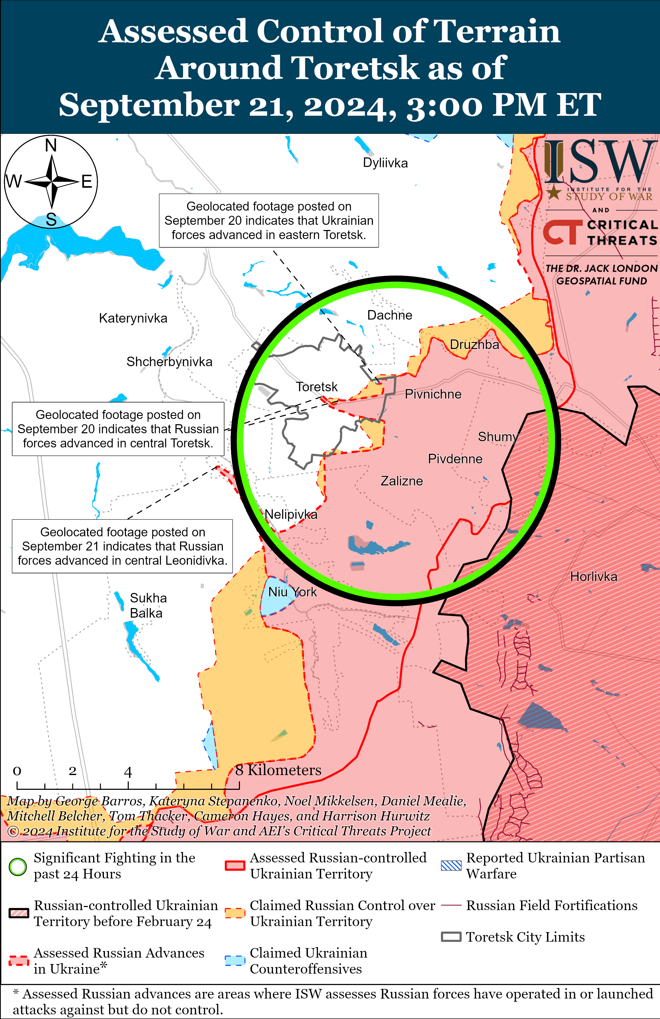 ЗСУ відбивають механізовані штурми, а ворог тисне у чотирьох областях: карти ISW