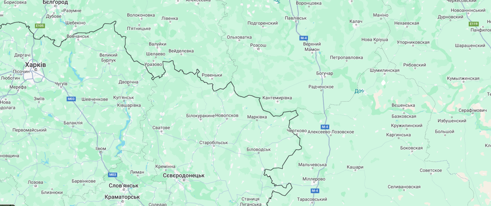 У селі під Воронежем "прильотом" російської ракети знесло пів вулиці (фото, відео)