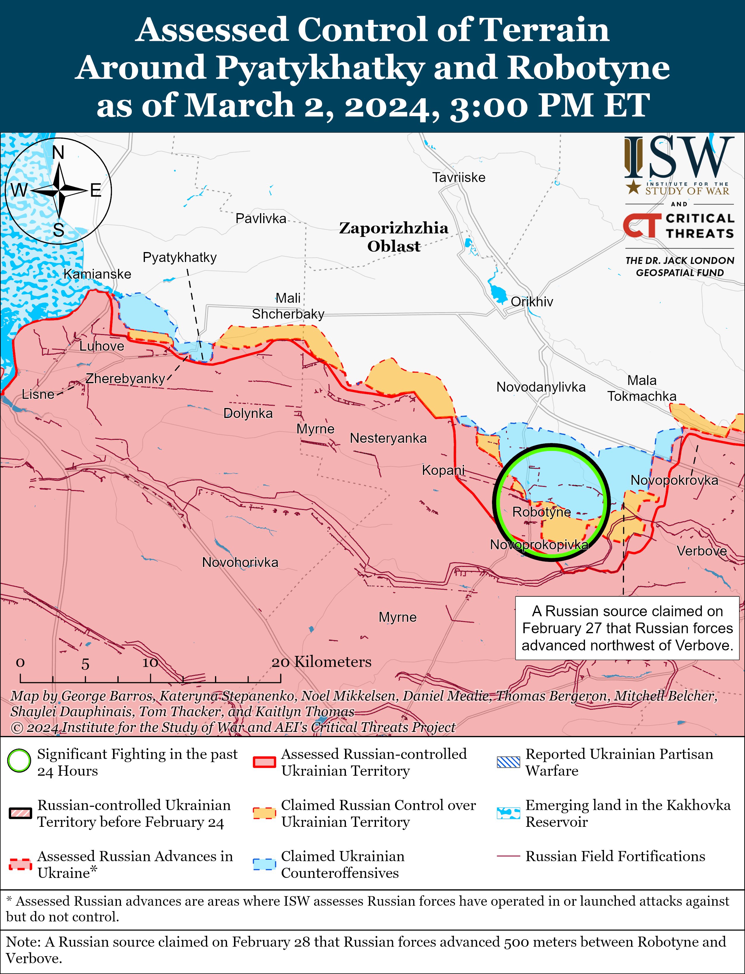 Оккупанты пытаются усилить наступление под Авдеевкой: карты ISW