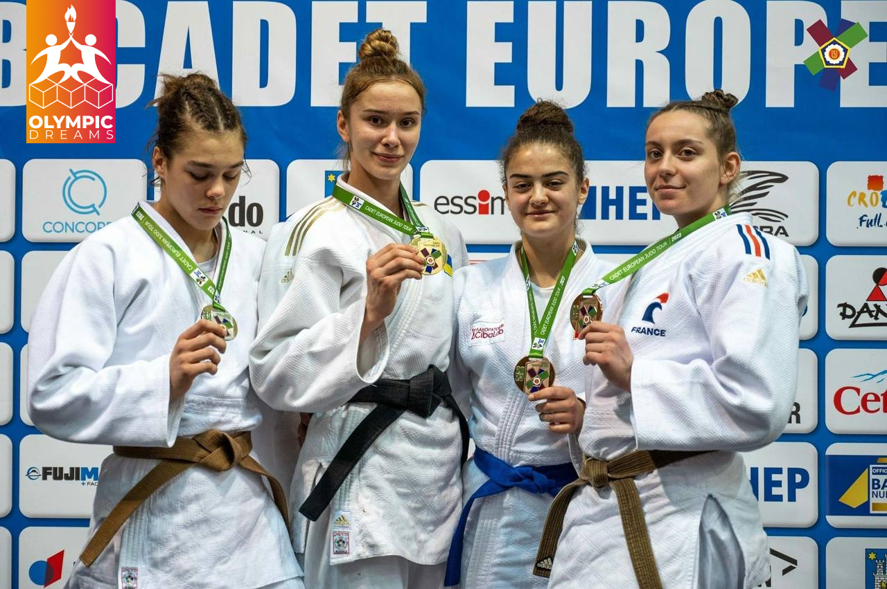 Украинский гимн на Кубке Европы по дзюдо: участница проекта Olympic Dreams заняла первое место на турнире