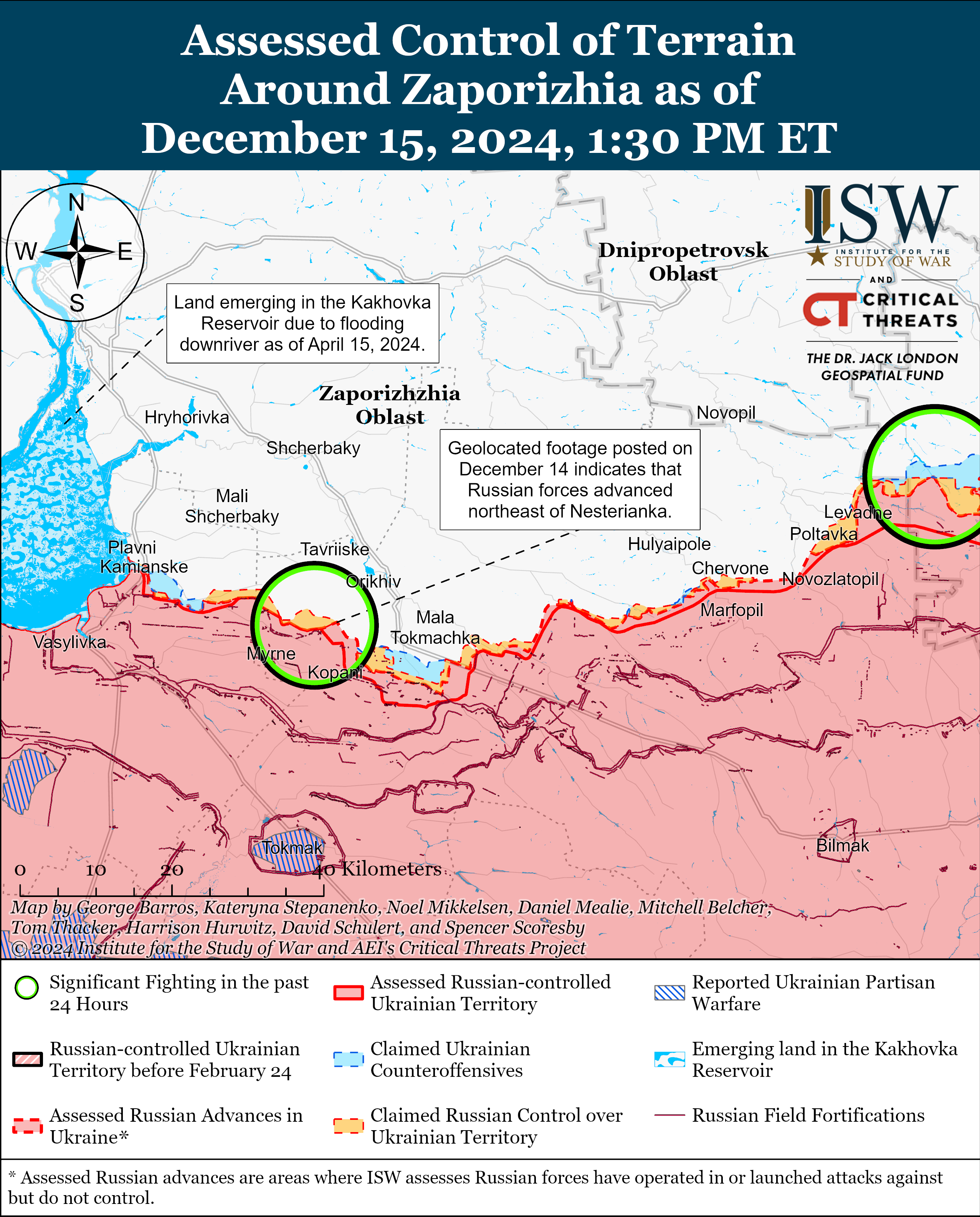 Враг продвинулся под Северском и Торецком, Покровском и Угледаром: карты ISW