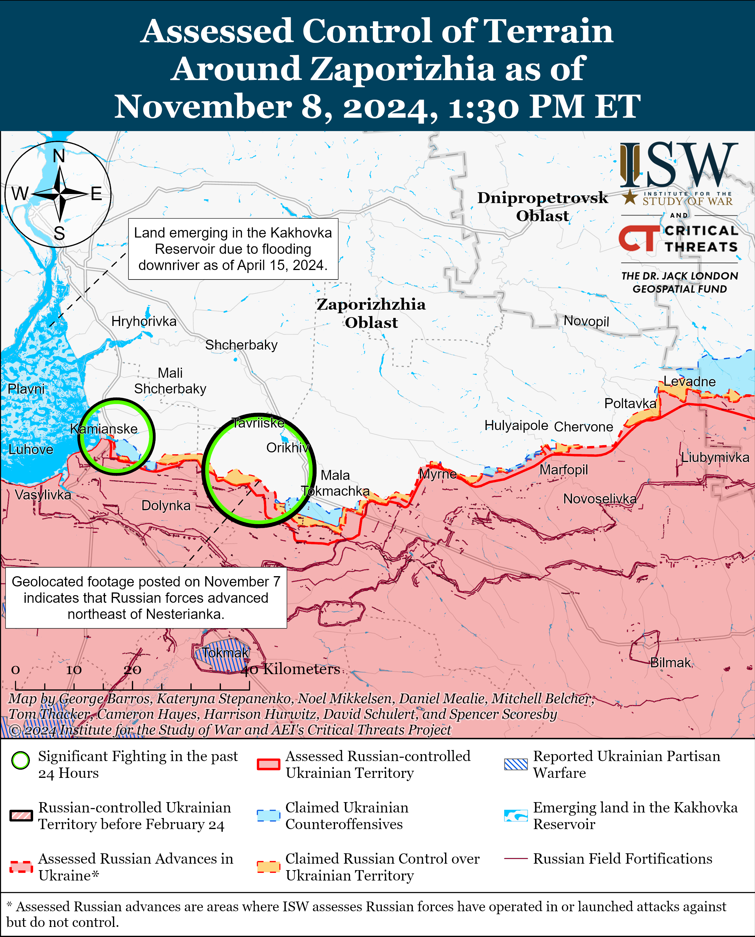 ЗСУ просунулися у Курській області, а ворог тисне на Донбасі: карти ISW