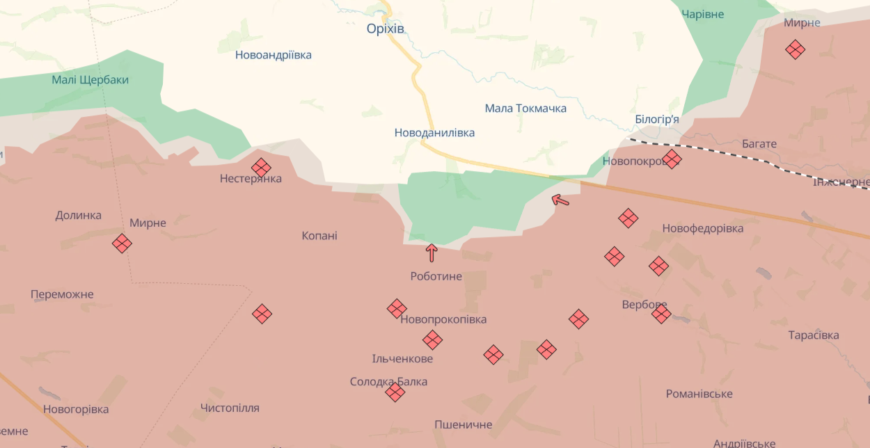 В Запорожской области Силы обороны поразили наблюдательный пункт России, - Генштаб