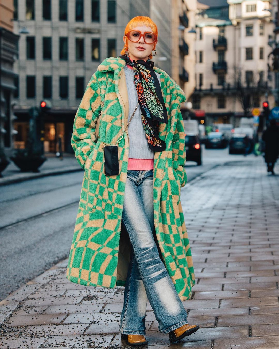 Лучший стритстайл Недели моды в Стокгольме осень-зима 2022