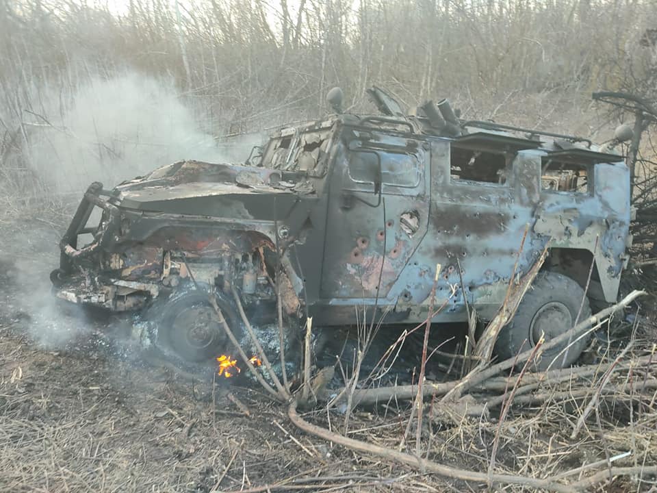 Под Прилуками ВСУ уничтожили вражескую колонну и пополнили свой автопарк российским 