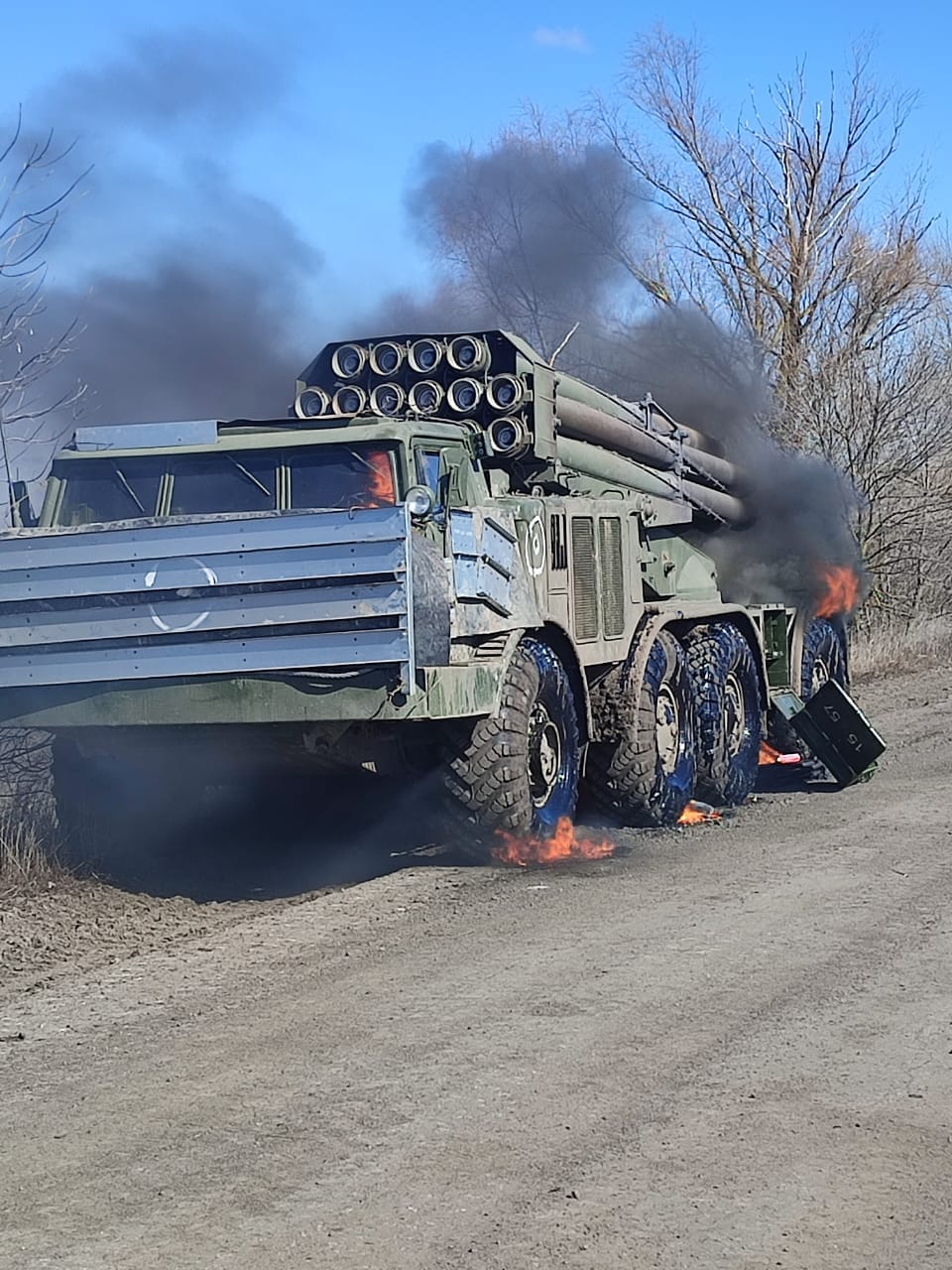 Под Прилуками ВСУ уничтожили вражескую колонну и пополнили свой автопарк российским 