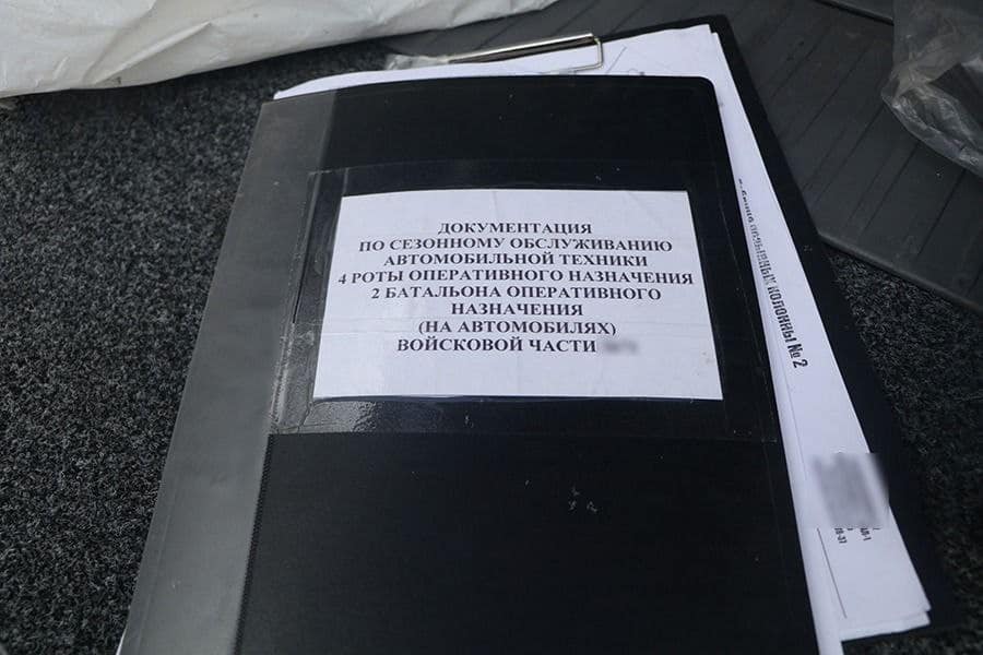 Нацгвардия получила важные документы об оккупантах, которые вели бои в Киевской области