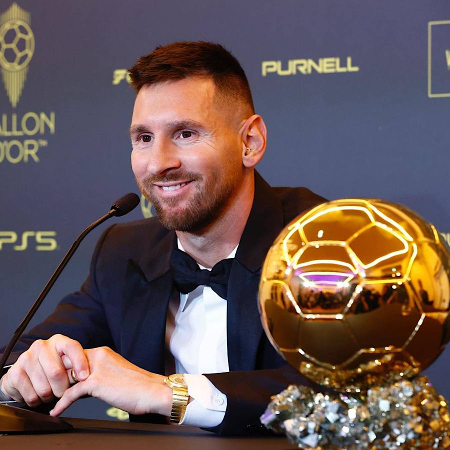 Золотий м'яч 2023. Як Мессі отримував історичну нагороду (фото)