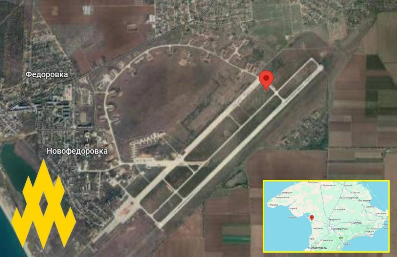 Партизаны показали, как оккупанты в Крыму пытаются защитить самолеты от ударов ВСУ