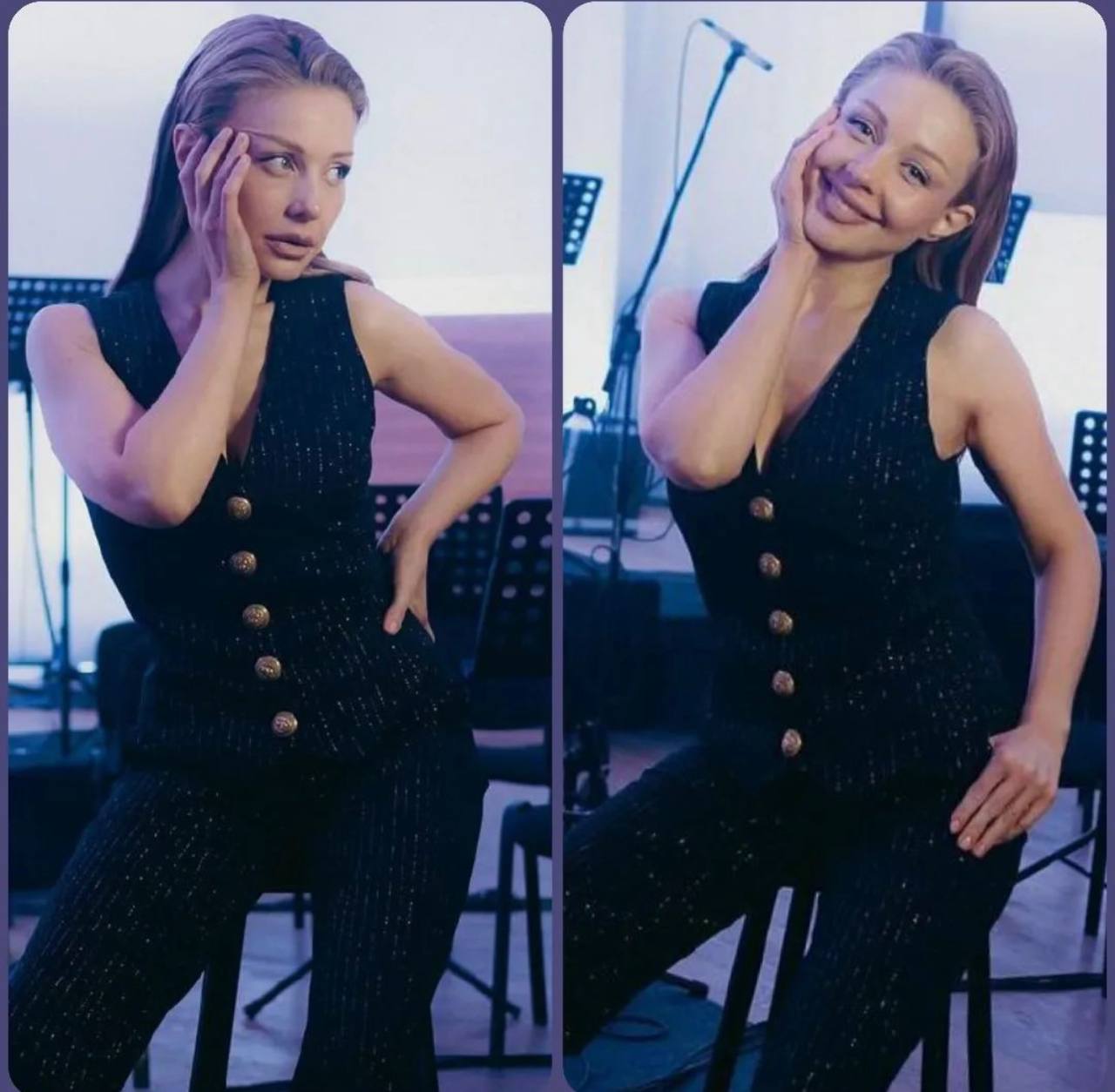 Тина Кароль показала на себе шерстяной костюм за 80 тысяч гривен: в чем его особенность (фото)